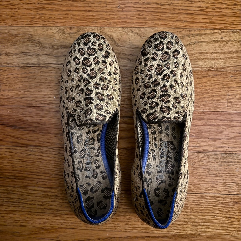 Rothy’s Leopard Print Loafers